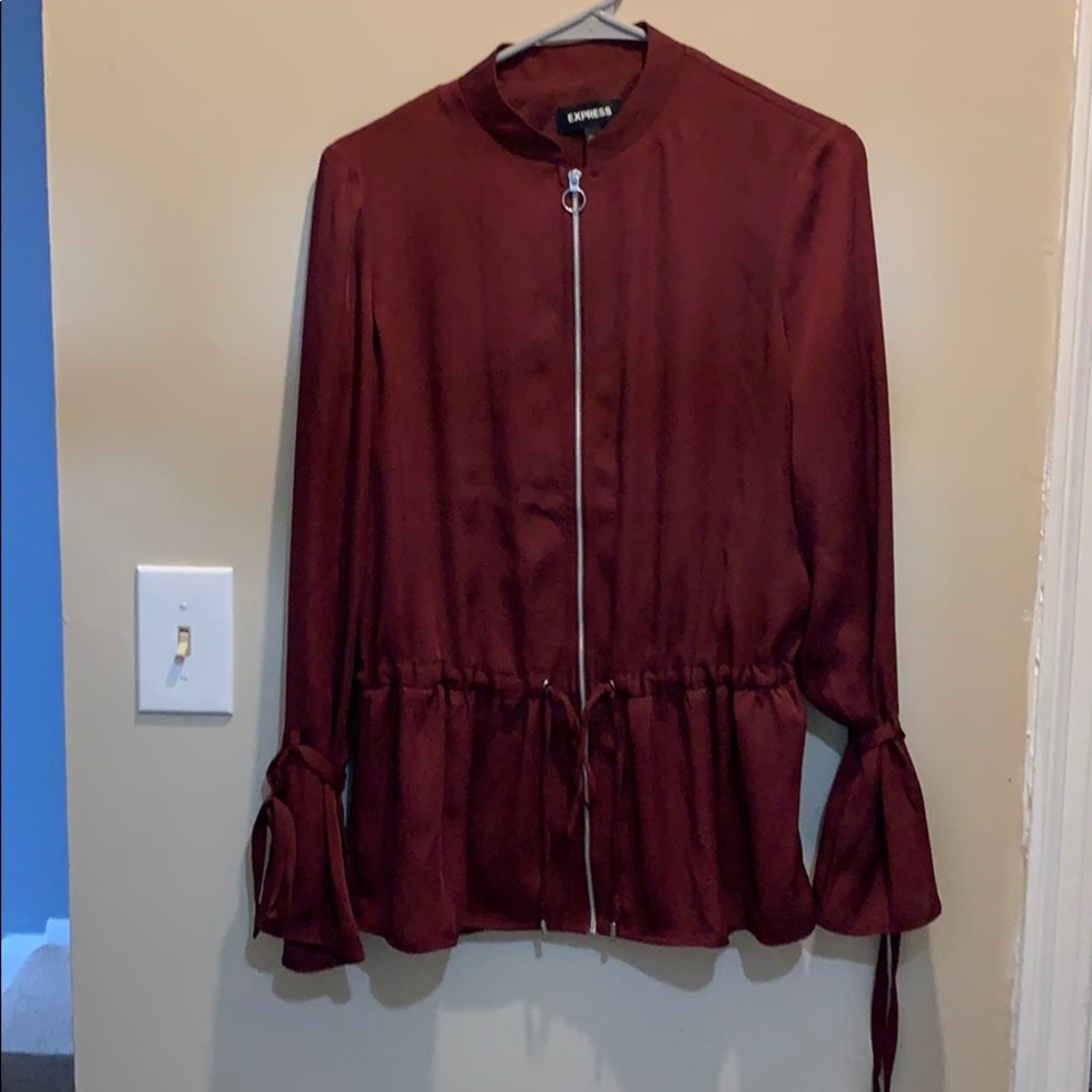 Red jacket